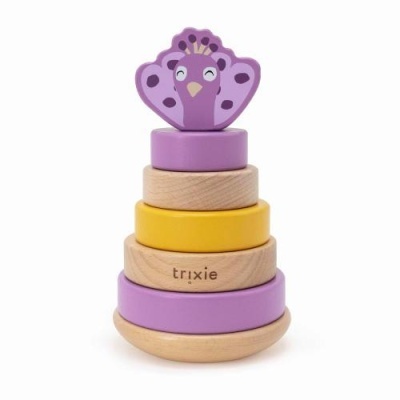 TRIXIE Brinquedo de Empilhar Mrs. Peacock