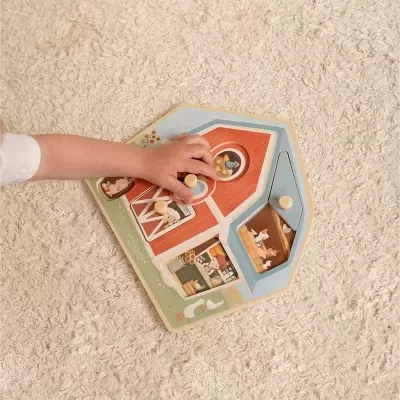 LITTLE DUTCH Puzzle de Madeira Little Farm