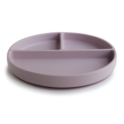 MUSHIE Prato C/ Ventosa e Divisões Soft Lilac