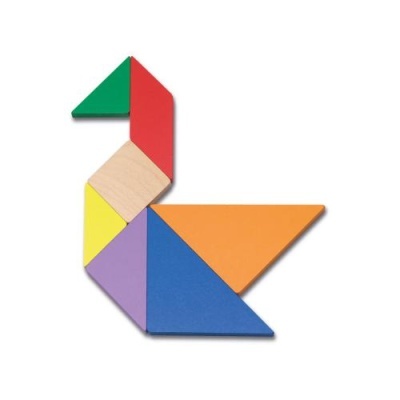 Cayro Jogo de Tangram em caixa de metal