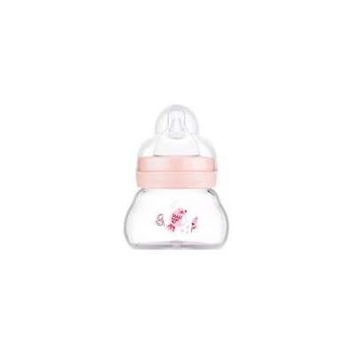 MAM biberão Feel Good vidro 90 ml Rosa - 0+ meses