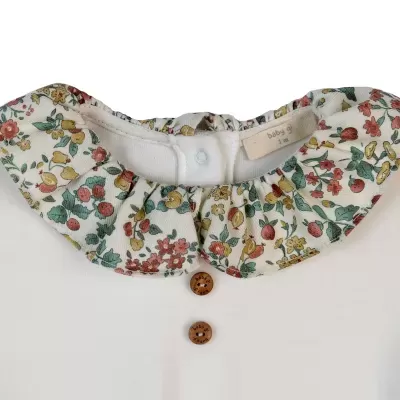 BABY GI Babygrow Flowery c/ Golinha