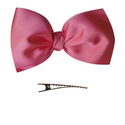 Laço pinça XL rosa