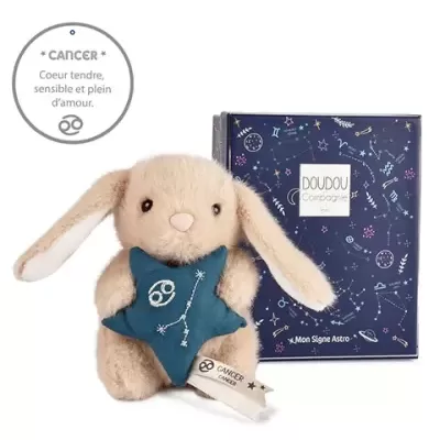 DOUDOU ET COMPAGNIE Doudou Astro Carangueijo 12 cm