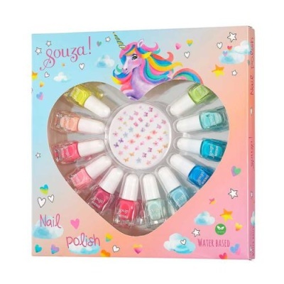 SOUZA Giftbox 12 Vernizes Unhas c/ Stickers