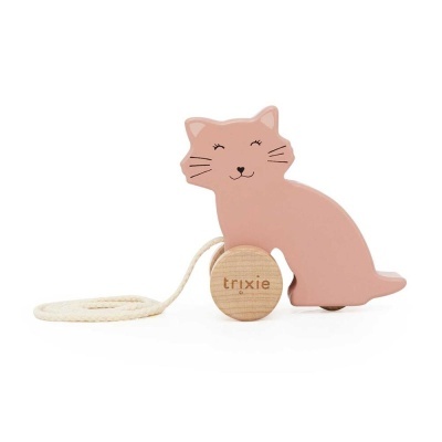 TRIXIE Brinquedo de Puxar em Madeira  Mrs. Cat
