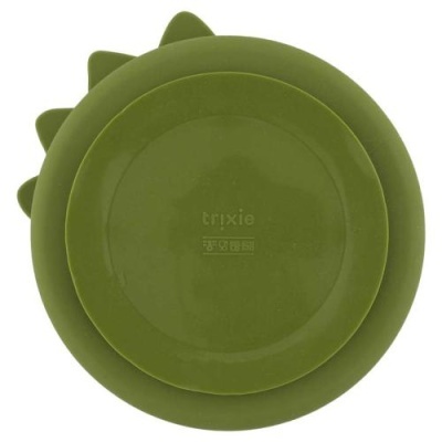 Trixie Prato de silicone c/ divisórias e ventosa Mr. Dino