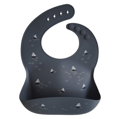MUSHIE Babete Silicone Print Boats