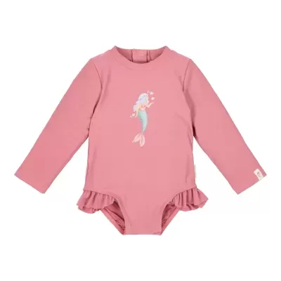 LITTLE DUTCH Fato Banho MG Comprida Dreamy Pink