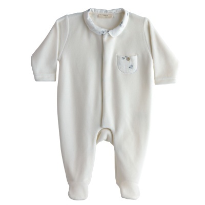 Babygrow Birdie boy veludo Baby Gi