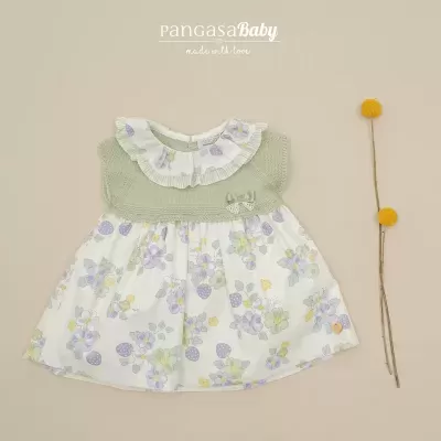 PANGASA Vestido Hoja  Flores