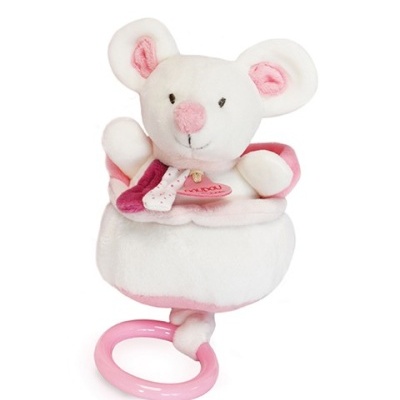 DOUDOU ET COMPAGNIE Caixa Música MEli-MELO Rato 20 cm