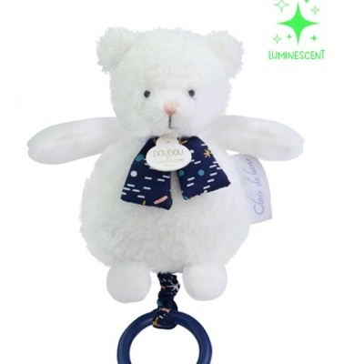 Doudou et Compagnie Caixa Música Urso Clair de Lune Brilha no Escuro