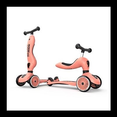 SCOOT & RIDE Trotinete Evolutiva HIGHWAYKICK 1 Pêssego