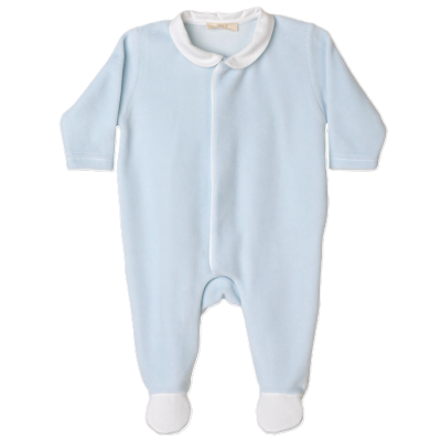 Babygrow angel veludo azul Baby Gi