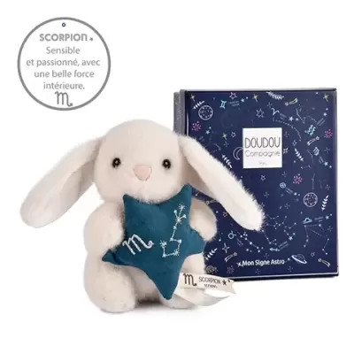 DOUDOU ET COMPAGNIE Doudou Astro Escorpião 12 cm