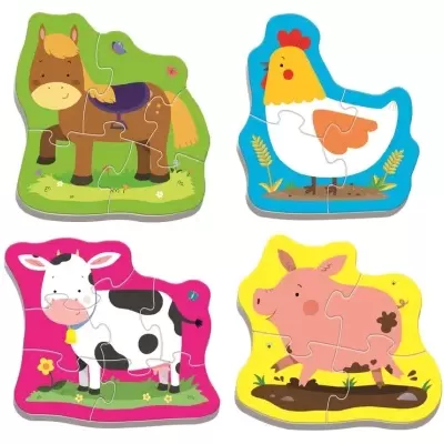 Baby Puzzle - On the farm