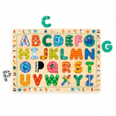 DJECO Puzzle Madeira ABC