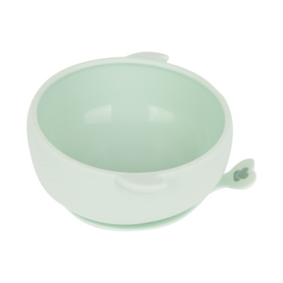 KIKKA BOO Taça de silicone Baleia Menta