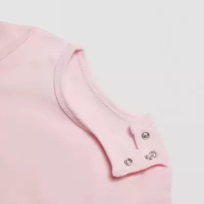 Ysabel Mora Body Liso Cardado Rosa