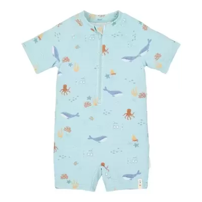 LITTLE DUTCH Fato Banho MG Curta Ocean Friends