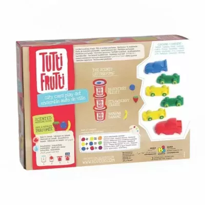 TUTTI FRUTTI Carros da Cidade (4 potes + acessórios)