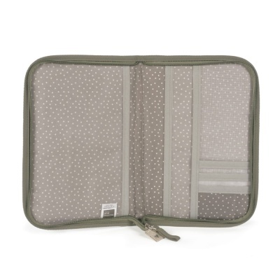 WALKING MUM Porta Documentos Hearts Poppy Moss