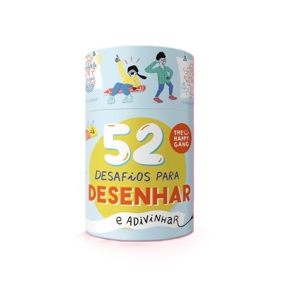 THE HAPPY GANG 52 Desafios para Desenhar e Adivinhar