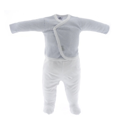 Conjunto 2 Peças Primeira Roupa Azul Celeste Cambrass