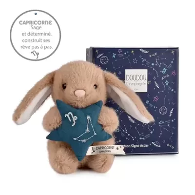DOUDOU ET COMPAGNIE Doudou Astro Capricórnio 12 cm