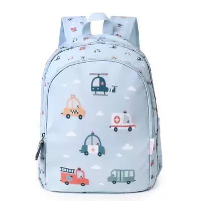 TUTETE Mochila Média c/ Porta-Chaves City Cars