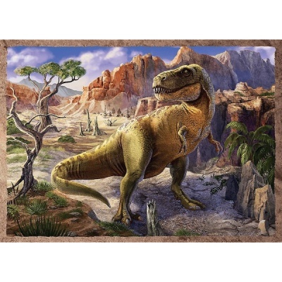 Puzzles 4 em 1 - Interesting Dinosaurs