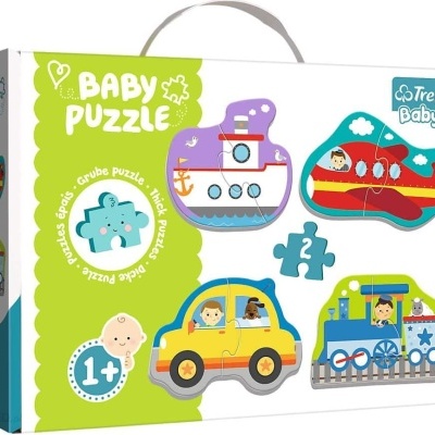 Baby  Puzzle Transportes Trefl