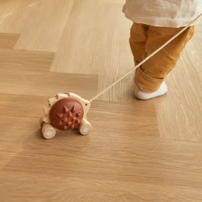 Ouriço puxar - Castanho