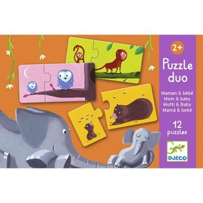 Djeco Puzzle Duo - Mãe e Bebé