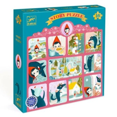 DJECO Puzzle 35 Pçs Capuchinho Vermelho