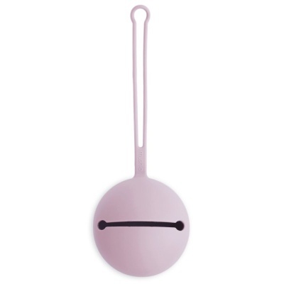 Porta Chupeta Solid Soft Lilac 21.5x7.5x7.5 CM