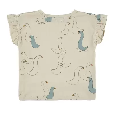 T-shirt bebé menina Goose Babyclic