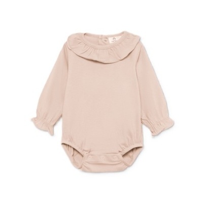 STREET MONKEY Body Gola c/ Manga Franzida Bege