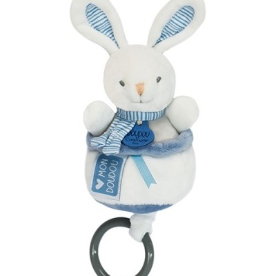 DOUDOU ET COMPAGNIE Caixa Música MEli-MELO Coelho 20 cm