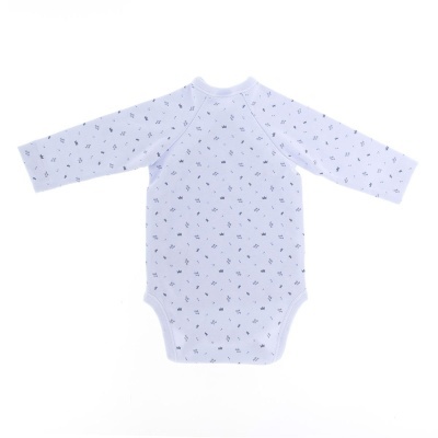 Body Manga Comprida Croise Azul Cambrass