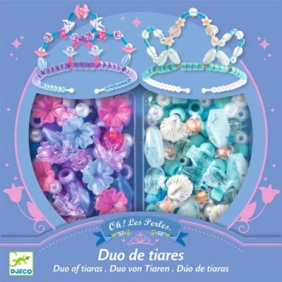 DJECO Kit p/ Criar Tiaras Azul