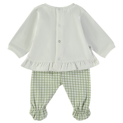 BABYBOL Conj. 2 Pçs Vichy Verde