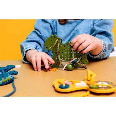 TRIXIE Jogo Enlaçar Formas em Animais de Madeira