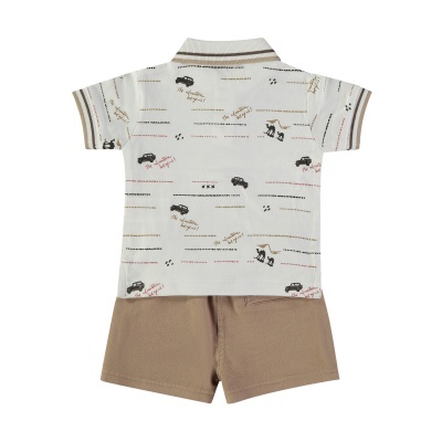 BABYBOL Conj. Calções e Polo Camelos