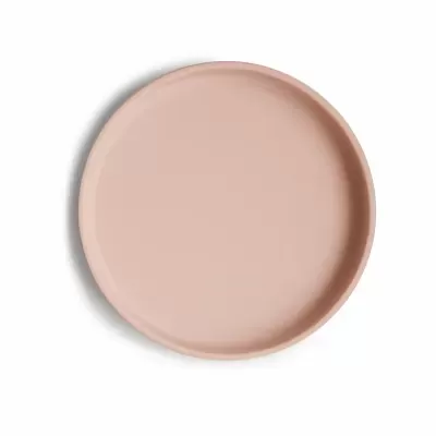 MUSHIE Prato c/ Ventosa Silicone Blush