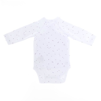 Body Manga Comprida Estrelas Rosa Cambrass