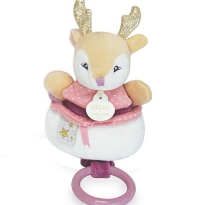 DOUDOU ET COMPAGNIE Caixa Música MEli-MELO Veado 20 cm