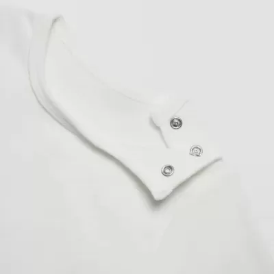 Ysabel Mora Body Liso Cardado Branco