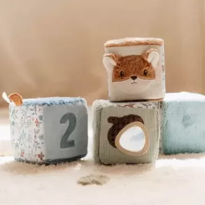 LITTLE DUTCH Cubos Macios Atividades - Set 4